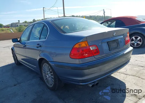 2001 BMW 330 I из США, поврежденный, VIN WBAAV53441JS90432